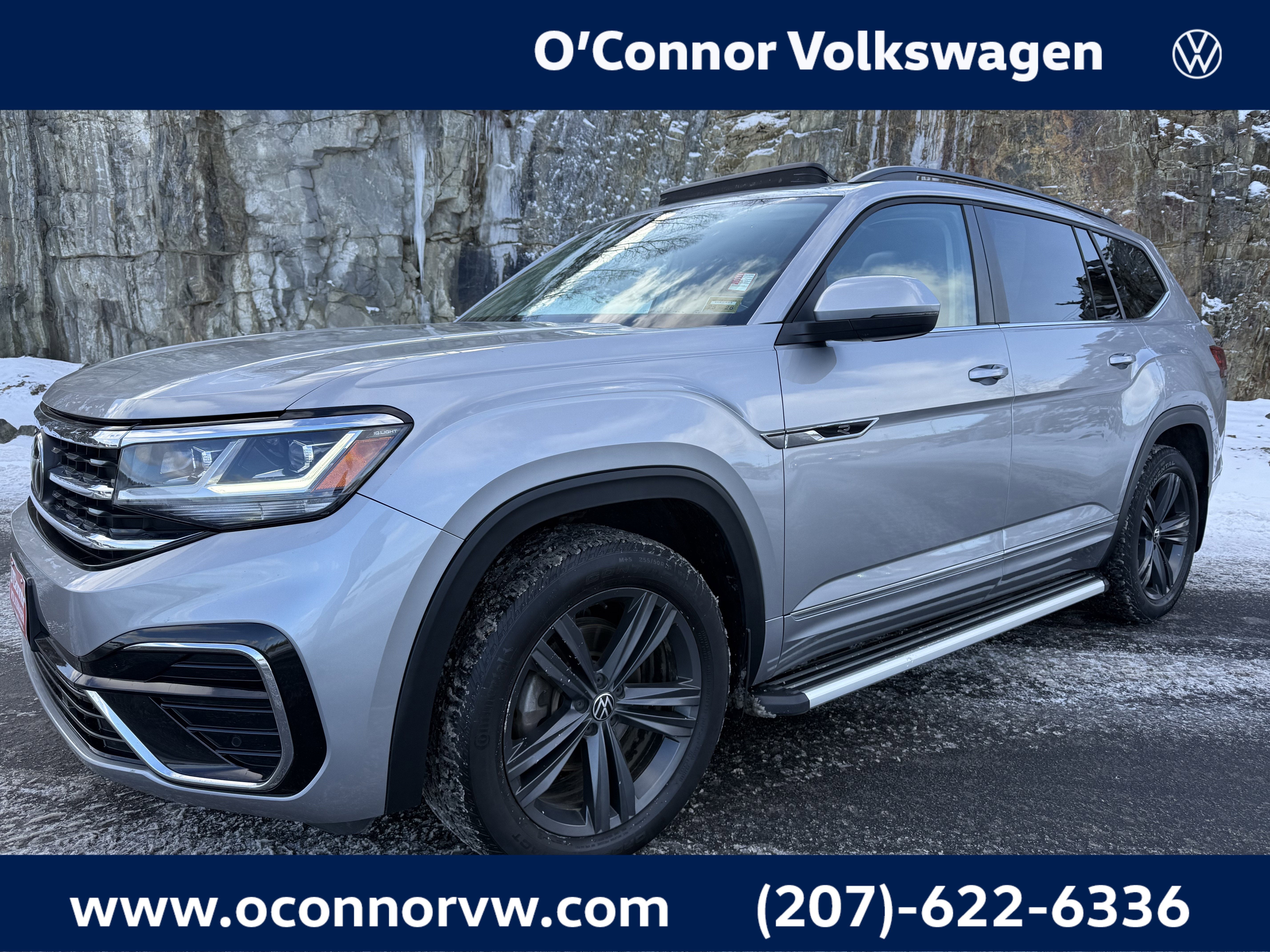 2021 Volkswagen Atlas 3.6L V6 SE w/Technology R-Line